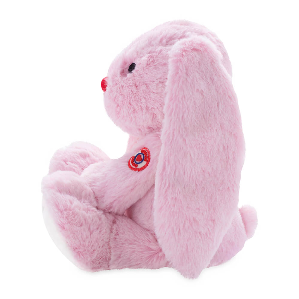 Мягкая игрушка из серии Руж - Заяц средний розовый, 31 см.  